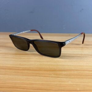 Ralph Lauren RL 6128 Sunglasses Unisex Black Brown Metal 53-16-145 Frame Only